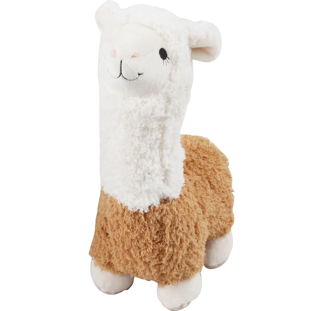 Peluche per cani a forma di alpaca con squeaker, assortito – Pawise Alpaca Doll - immagine 1