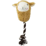Peluche per cani a forma di alpaca con corda da gioco e squeaker, assortito – Pawise Alpaca Doll With Rope - immagine 2