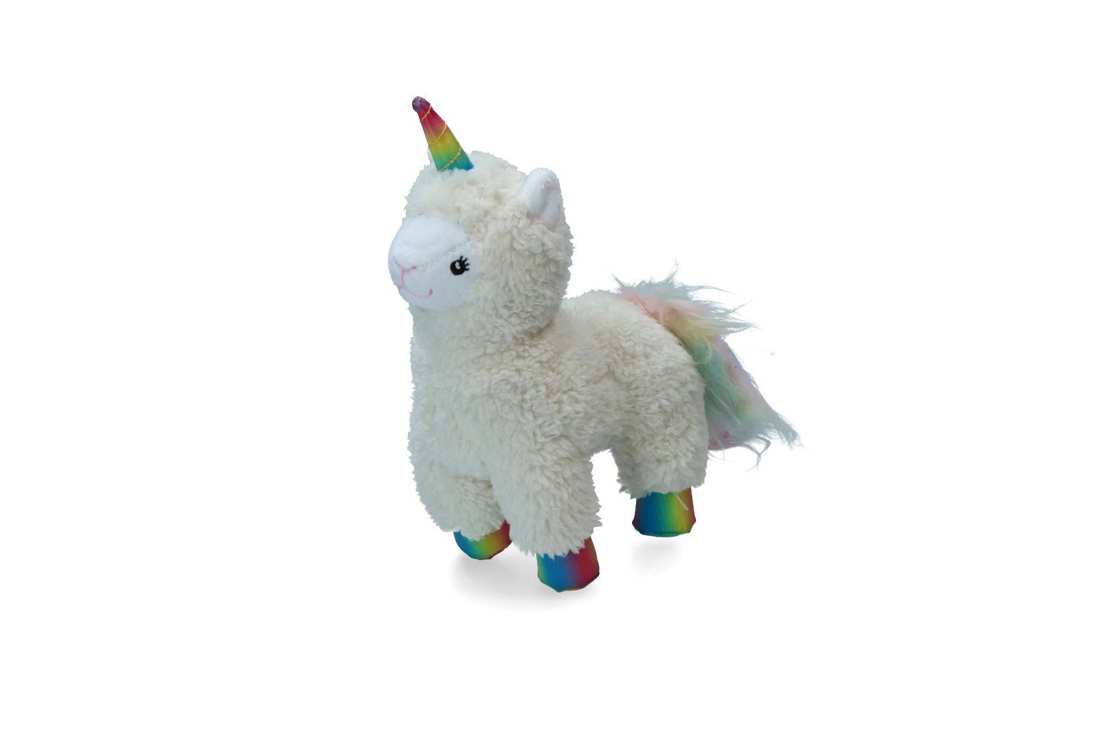 Peluche per cani lama con coroncina e squeaker – Pawise Sequine Pet Lama - immagine 2