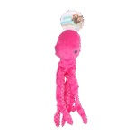 Peluche per cani a forma di polpo con squeaker, assortito, S – Pawise Multicolor Plush Octopus (3 colour assorted) S - immagine 2