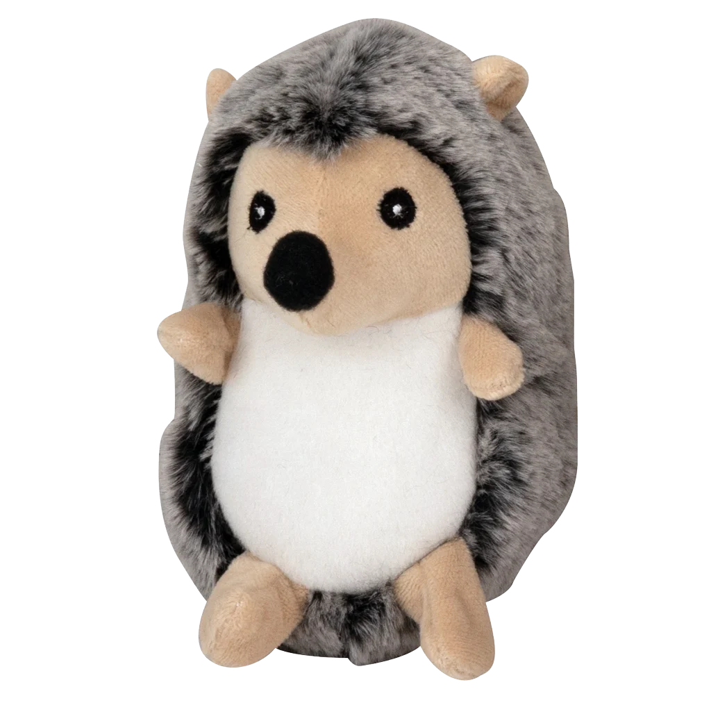 Peluche per cani a forma di riccio con squeaker, 17 cm – Pawise Play Time Hedgehog L - immagine 1