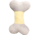 Peluche per cani a forma di ossicino con squeaker per cuccioli – Pawise Puppy Life Bone - immagine 2
