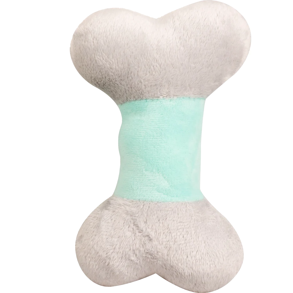 Peluche per cani a forma di ossicino con squeaker per cuccioli – Pawise Puppy Life Bone - immagine 3
