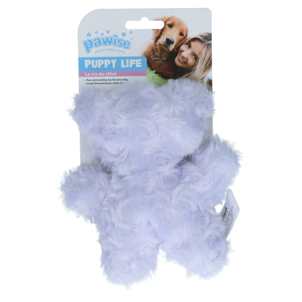 Peluche a forma di orsetto per cuccioli con squeaker – Pawise Puppy Life My Bear - immagine 3