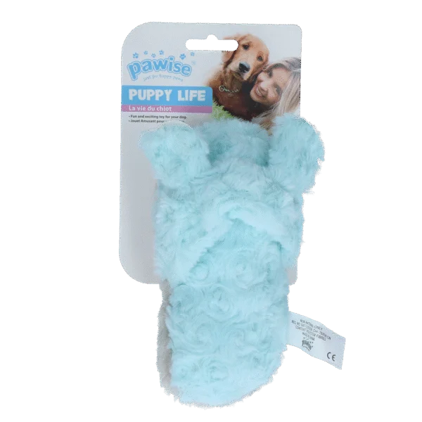 Gioco morbido a forma di ciabatta per cuccioli con squeaker – Pawise Puppy Life My Slipper