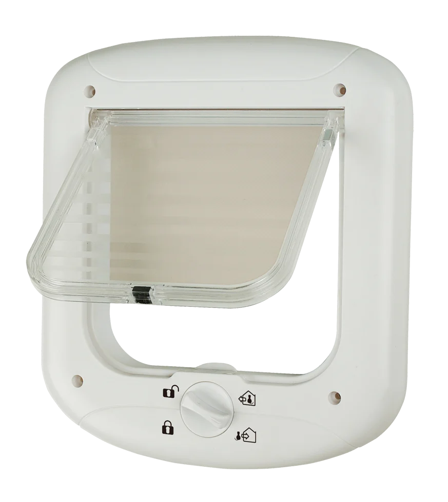 Sportello per gatti a 4 posizioni, 23,8 x 26,7 cm – Pawise - immagine 2
