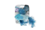 Pesce gioco per gatti con erba gatta e piumette – Pawise 100% Catnip Toy Vis - immagine 3