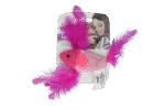 Pesce gioco per gatti con erba gatta e piumette – Pawise 100% Catnip Toy Vis - immagine 2