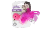 Gioco a forma di uccellino per gatti con catnip e piume – Pawise 100% Catnip Toy Vogel - immagine 2