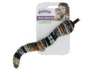 Serpente giocattolo in maglia con erba gatta e squeaker, 23 cm – Pawise Wool-Wool life Slang - immagine 2