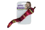 Serpente giocattolo in maglia con erba gatta e squeaker, 23 cm – Pawise Wool-Wool life Slang - immagine 4