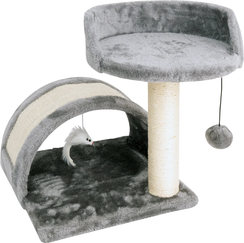 Tiragraffi a forma di fungo con gioco, ø 30 x 40 cm – Pawise Mushroom Scratching Post - immagine 1