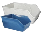 Lettiera con bordi alti S, 47 x 38 x 21 cm – Pawise High-back Litter pan S - immagine 2