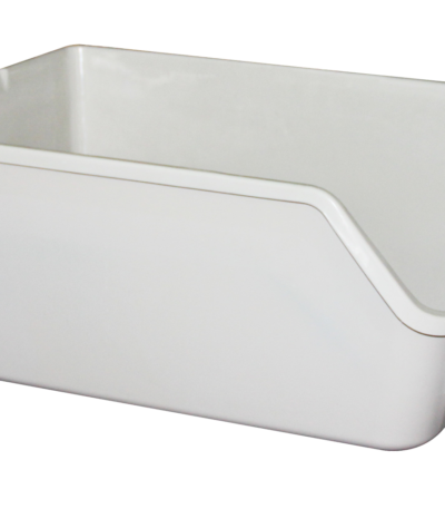 Lettiera per gatti con bordo alto L – Pawise High-back Litter pan L