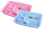 Kit di partenza per gattini con lettiera e ciotola, rosa – Pawise Kitten Starter Set - immagine 2