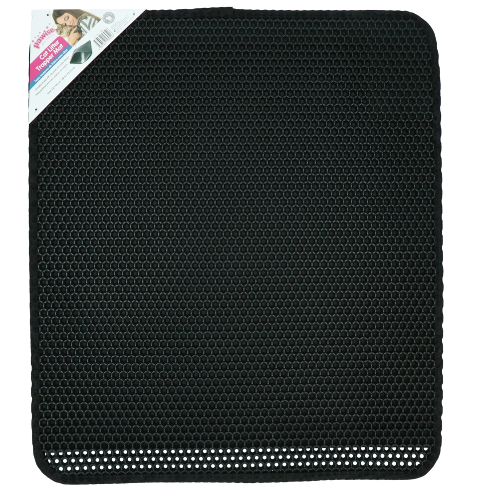 Tappetino raccogli lettiera 52 x 60 cm – Pawise Cat Litter Trapper Mat - immagine 1