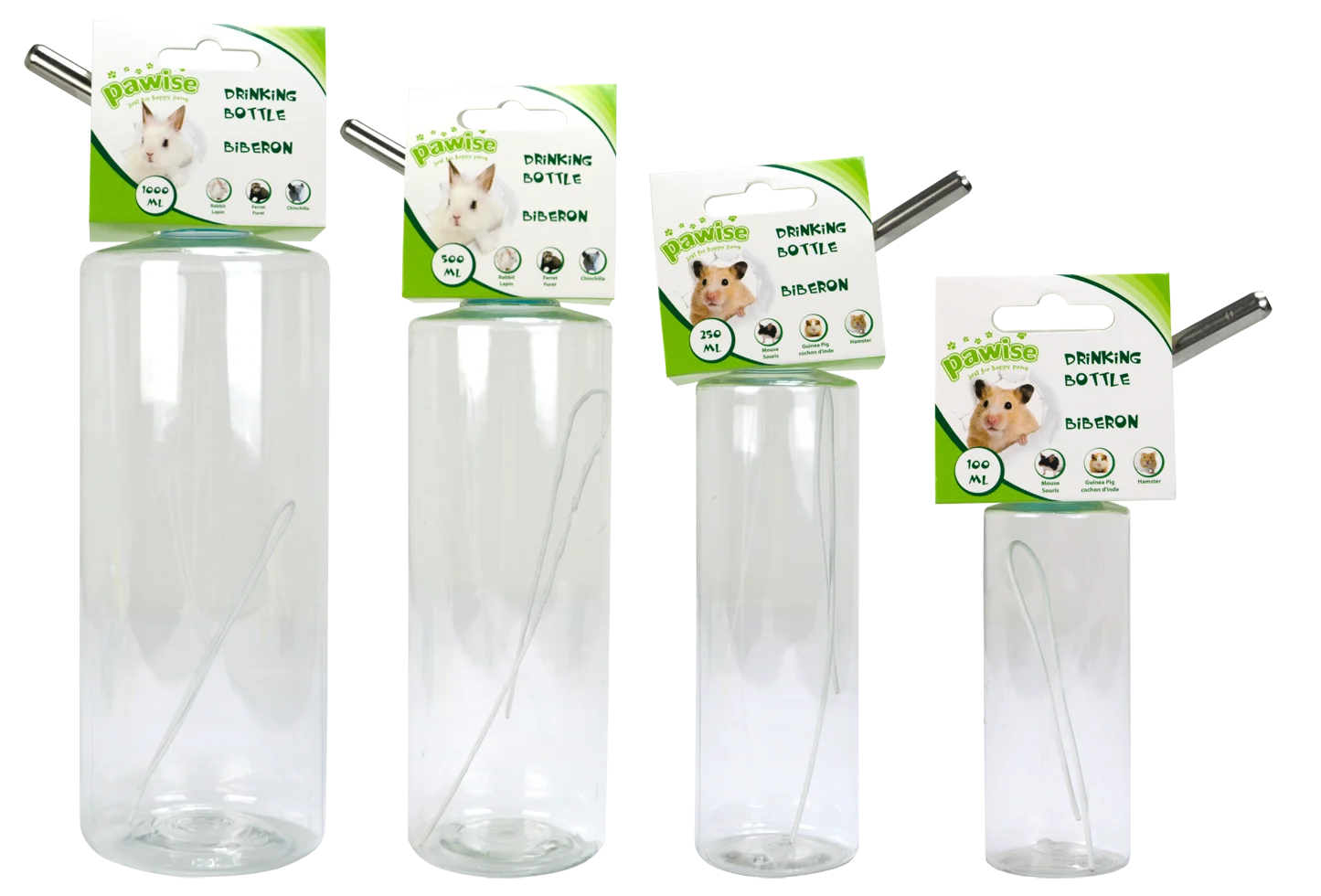 Borraccia per conigli, 500 ml – Pawise Drink Bottle L - immagine 3