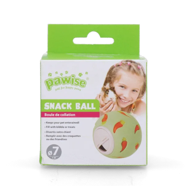 Pallina snack per piccoli animali, ø 7 cm – Pawise Snack Ball