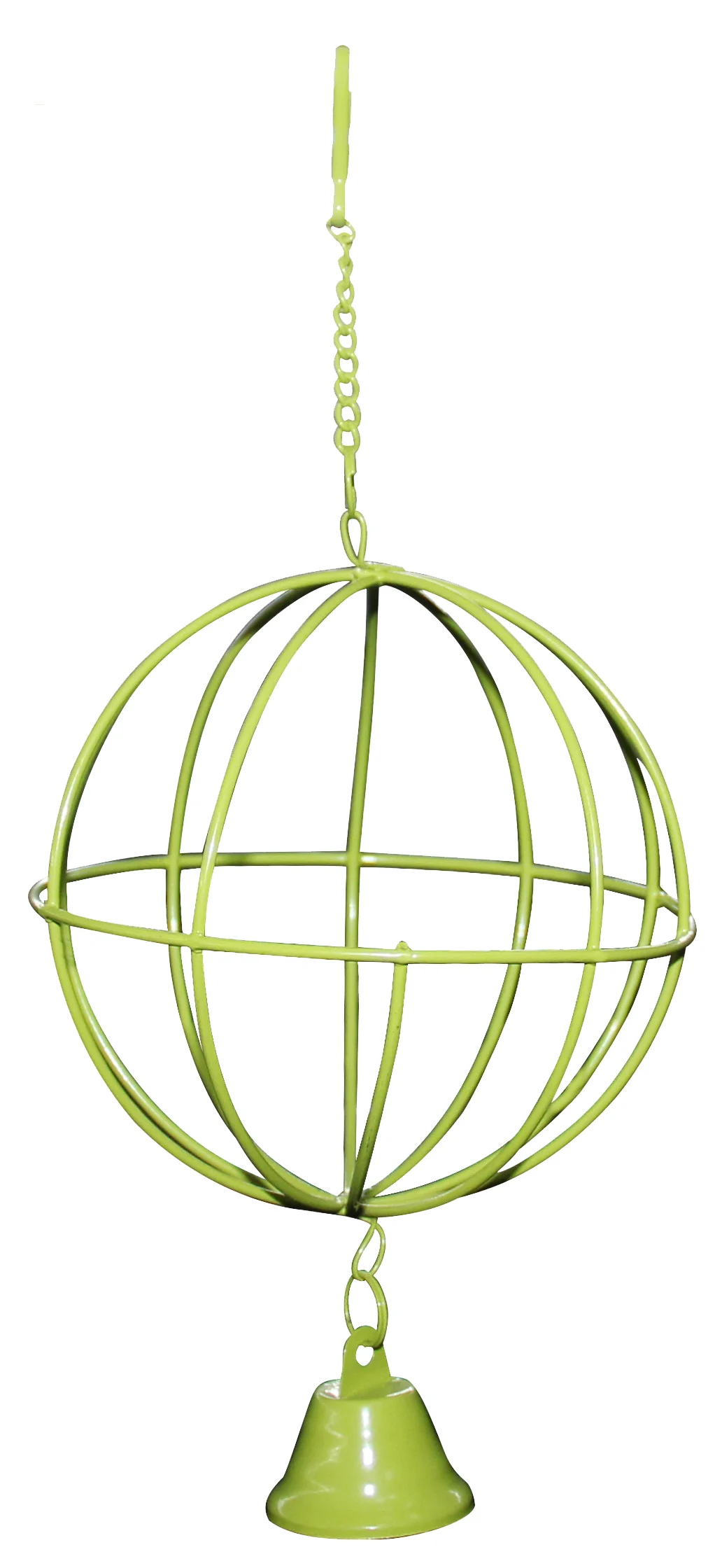 Palla port snack con campanellino per cavie e criceti, Ø 10 cm – Pawise Hay Ball - immagine 5