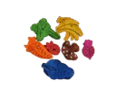 Gioco da rosicchiare in legno, 18 pezzi – Pawise Play Time Small Pet Fruit & Veggie mix - immagine 3