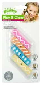 Snack da rosicchiare per conigli e porcellini d’India, 6 cm – Pawise Play & Chew Mineral Candy