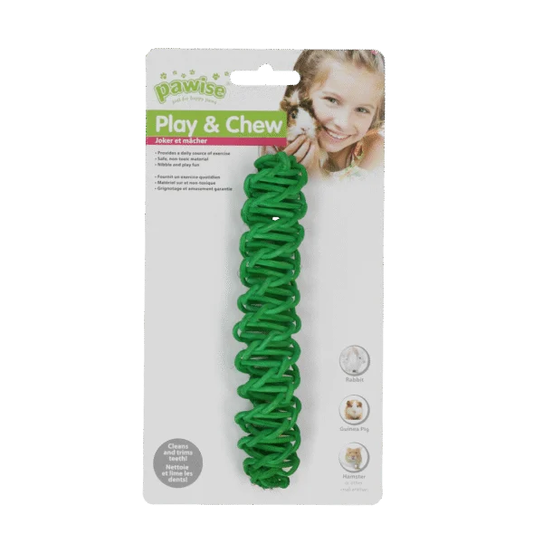 Bastoncino da rosicchiare colorato per conigli e roditori – Pawise Play & Chew Stick