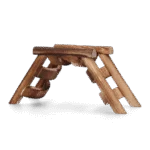 Scaletta in legno per criceti, 17 x 8 x 7 cm – Pawise WD Ladder Toy - immagine 2