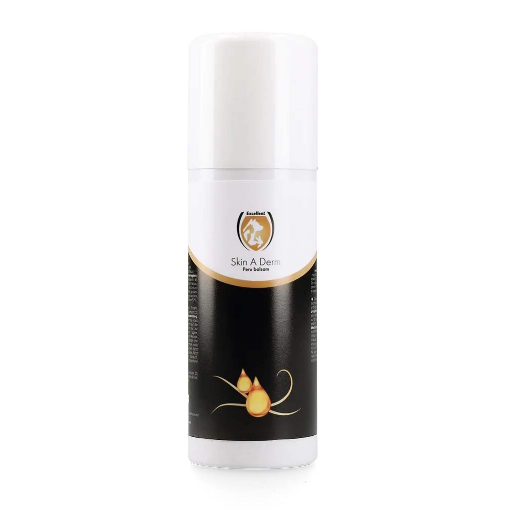 PERU0200A.png Spray cutaneo con balsamo del Perù per cavalli, 200 ml – Excellent Horse Skin A Derm - immagine 1