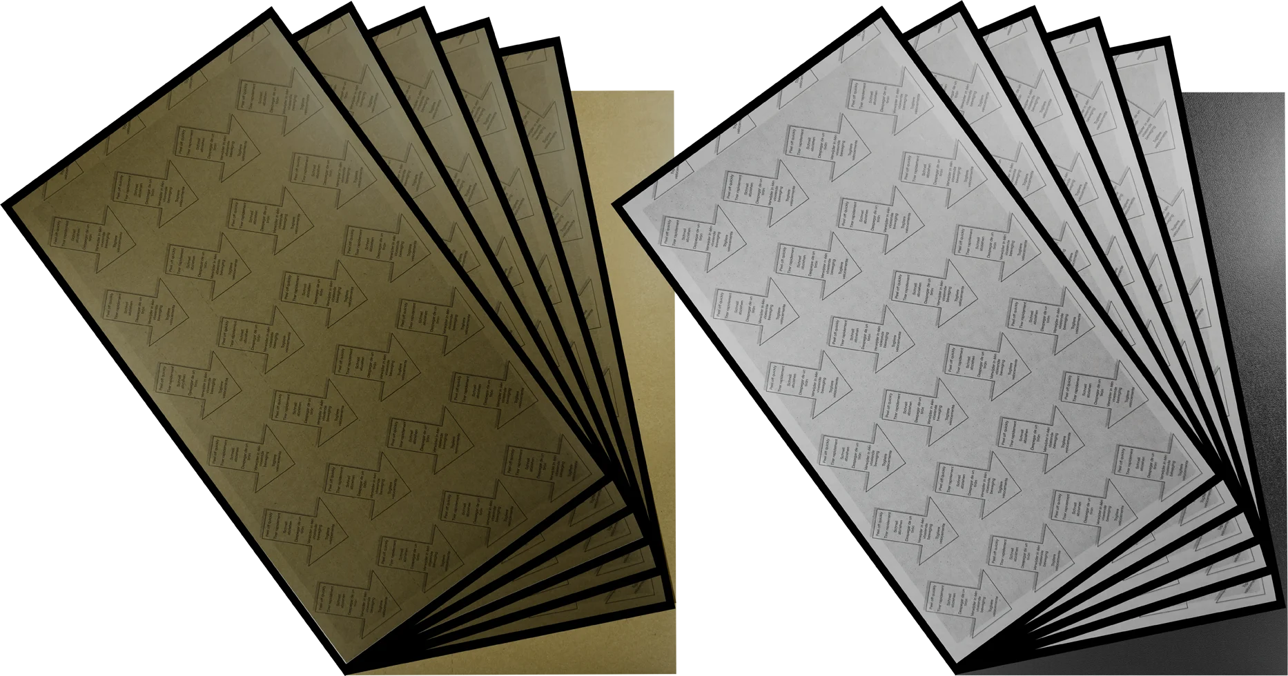 Piastra collante in plastica, 6 pezzi, 42,8 x 24,5 cm – PestWest Chameleon - immagine 1