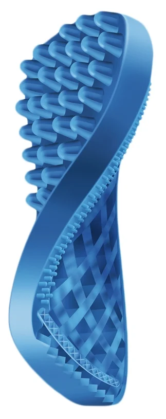 Spazzola in silicone per gatti a pelo corto, blu – Pet + Me Cat Hair Brush - immagine 2
