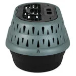 Trasportino per gatti con apertura superiore, verde, 48,3 x 31,8 x 27,4 cm – Petmate Top Load Cat Kennel - immagine 4