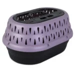 Trasportino per gatti con apertura superiore, viola, 48,3 x 31,8 x 27,4 cm – Petmate Top Load Cat Kennel
