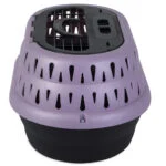 Trasportino per gatti con apertura superiore, viola, 48,3 x 31,8 x 27,4 cm – Petmate Top Load Cat Kennel - immagine 4