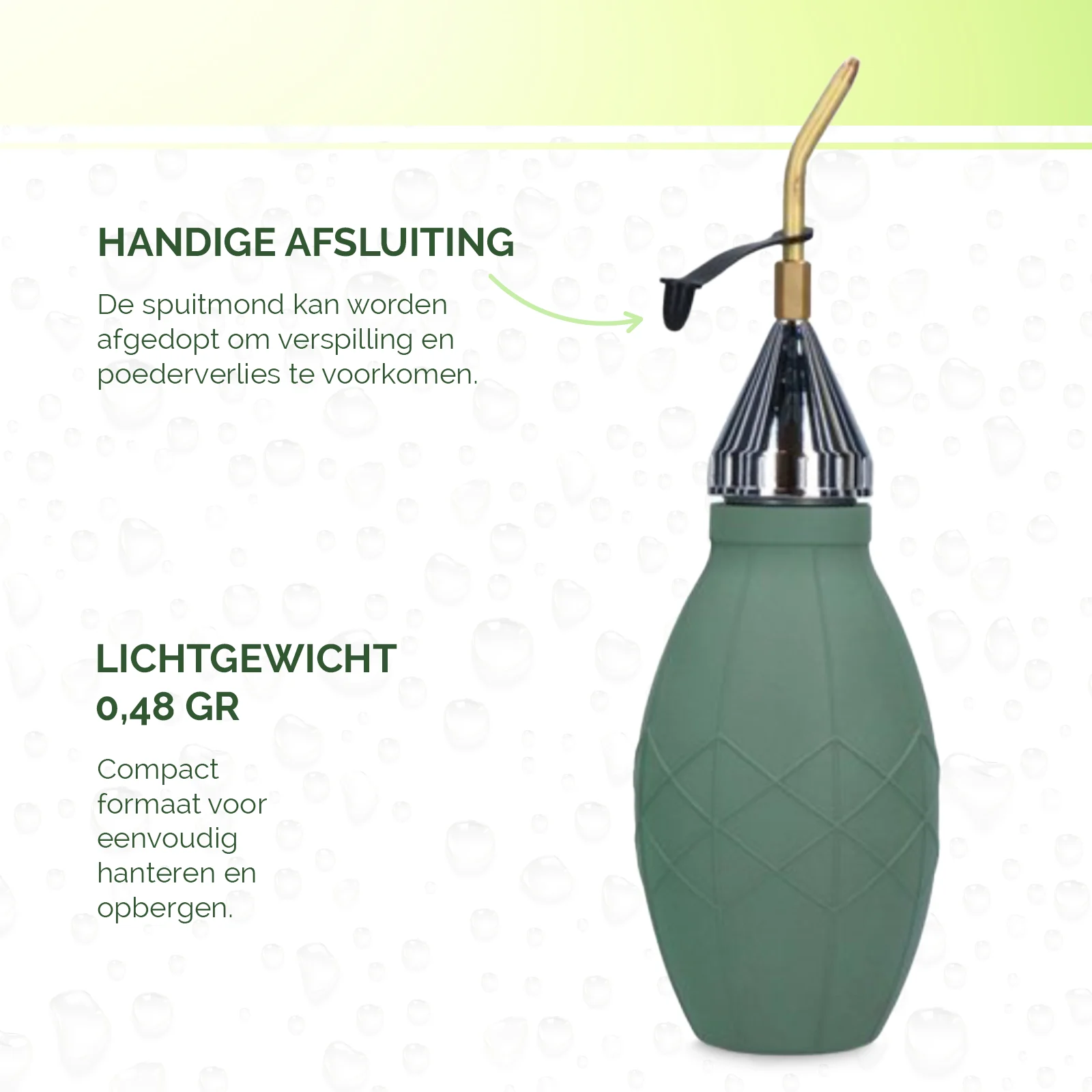 Nebulizzatore per polveri 350 ml con beccuccio curvo – Hofman Pest Control Pro - immagine 5