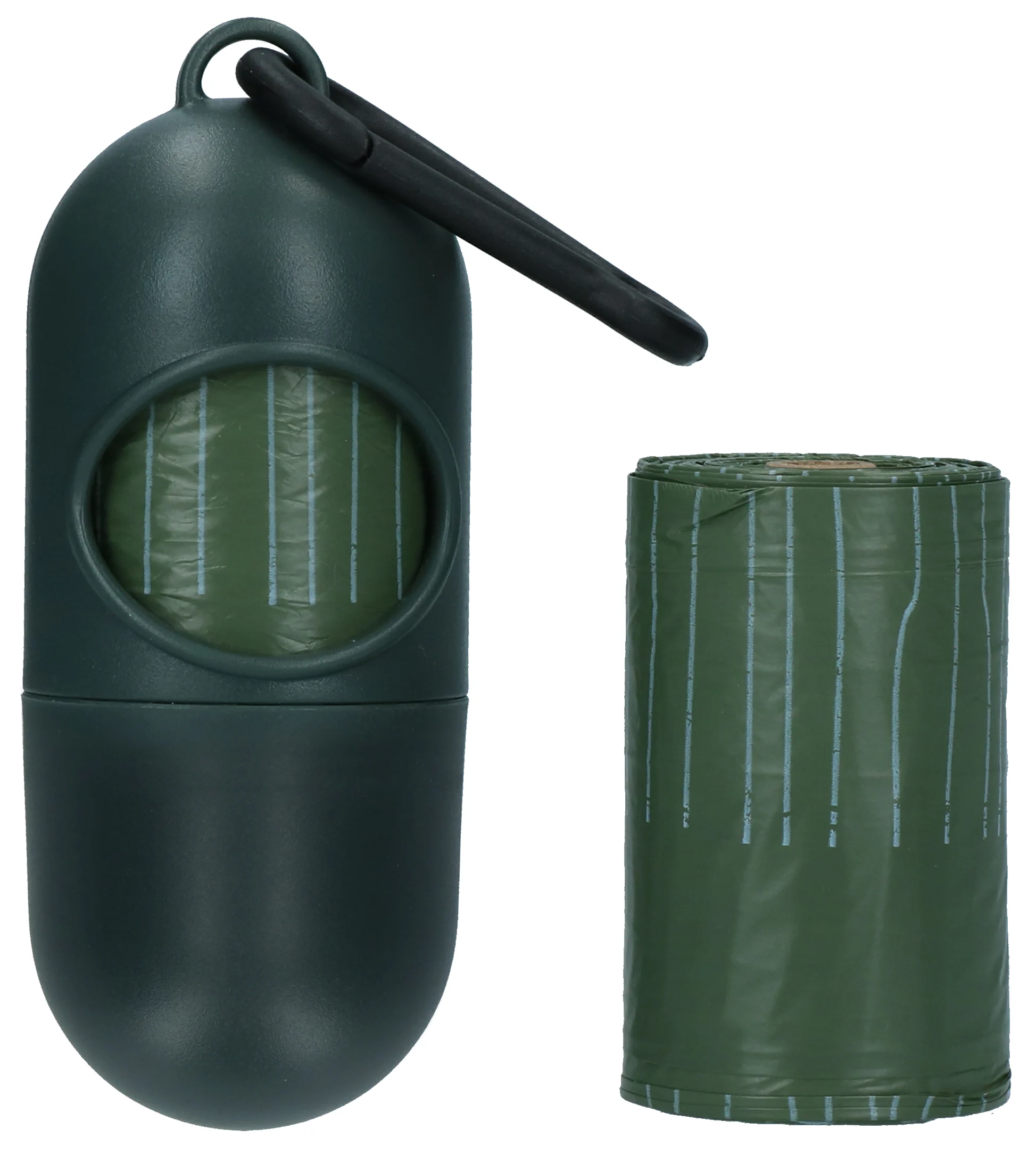 Dispenser per sacchetti per deiezioni canine con 15 sacchetti biodegradabili alla lavanda – PoopyGo - immagine 5