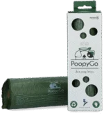 Sacchetti biodegradabili per deiezioni canine al profumo di lavanda, 300 pezzi in scatola – PoopyGo Eco friendly Tissue Box
