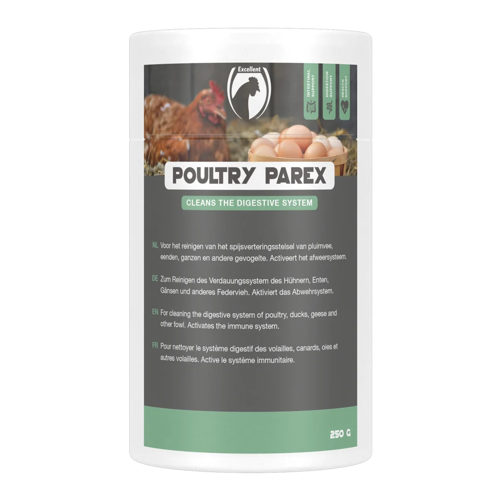Integratore a base di erbe per pollame, in pellet 250 g – Excellent Poultry Parex - immagine 1