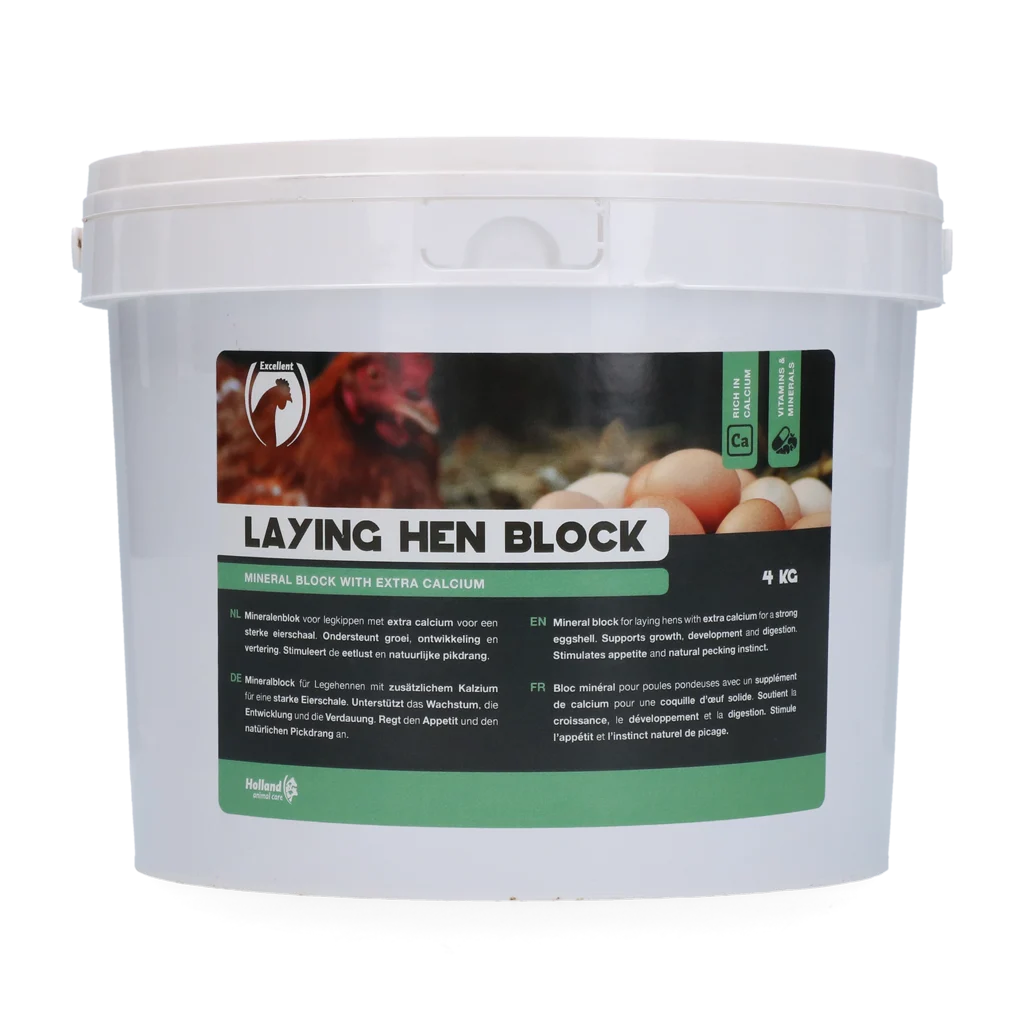 Blocco da beccare per galline ovaiole con calcio, 4 kg – Excellent - immagine 1