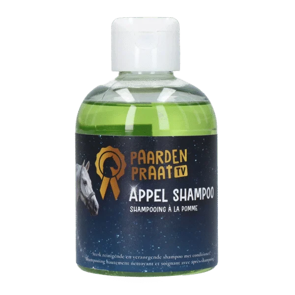 Shampoo per cavalli con balsamo, 250 ml – Paardenpraat TV Shampoo Mela