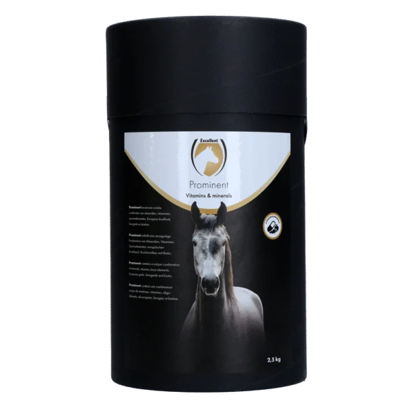 Integratore vitaminico per cavalli con minerali e biotina, 2,5 kg – Excellent Horse Prominent