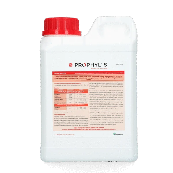 Disinfettante per ricoveri per animali 1 l – Huvepharma Prophyl S