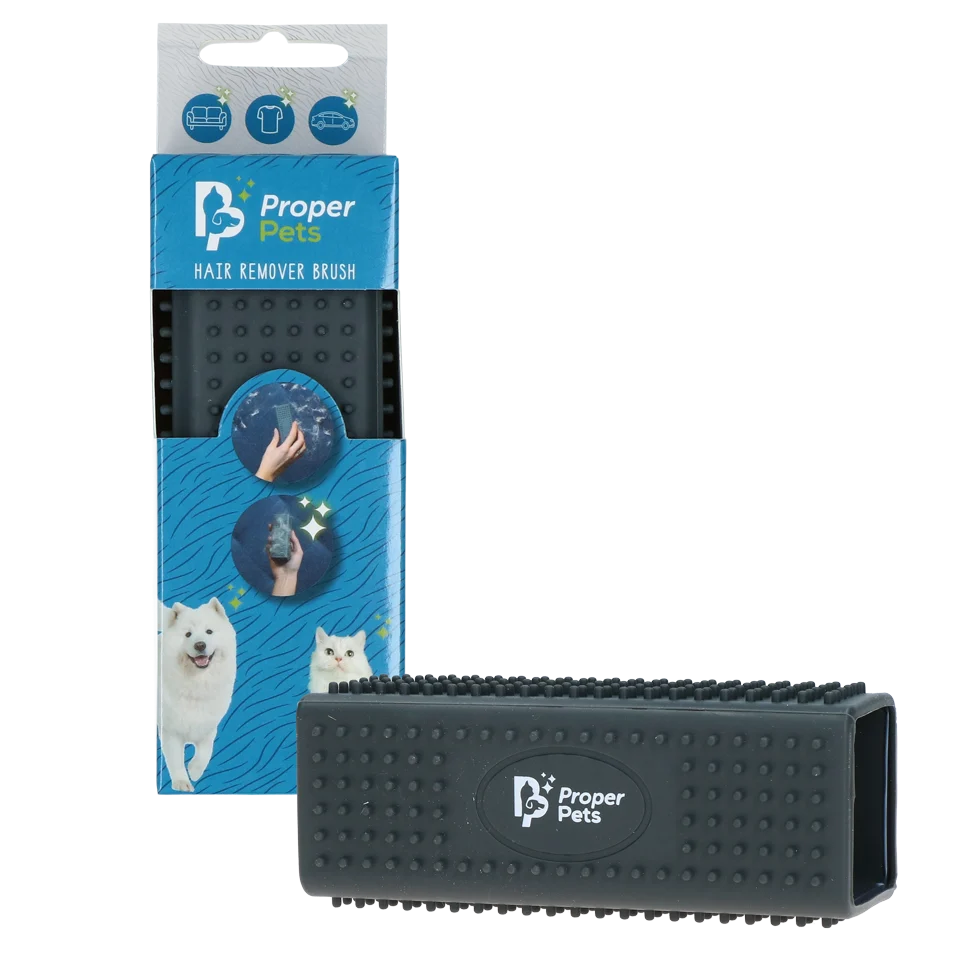 Spazzola rimuovi peli per divani e moquette, 4 x 12 x 4 cm – Proper Pets - immagine 1