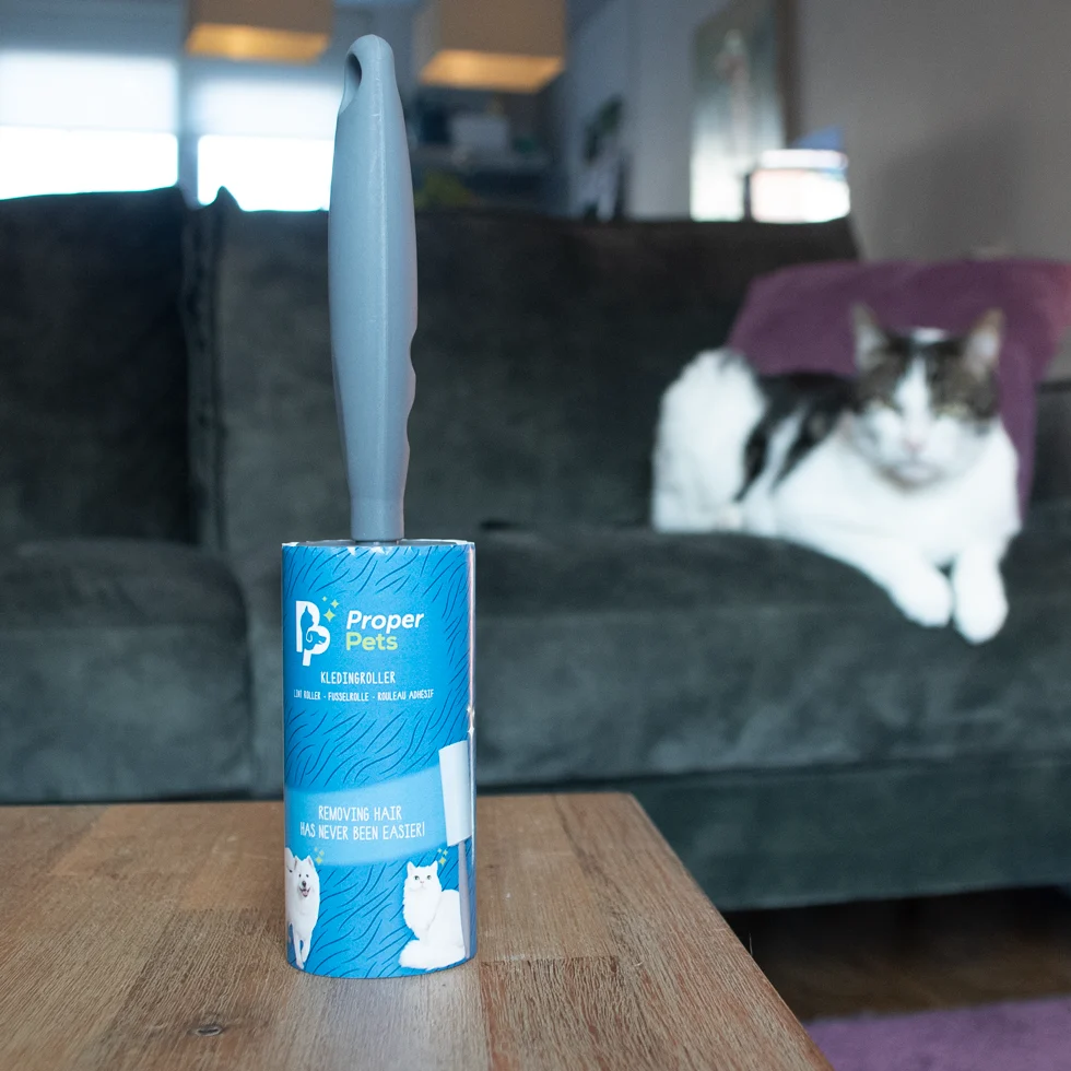 Rullo levapelucchi con 48 fogli adesivi – Proper Pets - immagine 3
