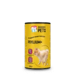 Fibre di psillio in polvere per cani, 100 g – Excellent Pets Dog Psyllium+