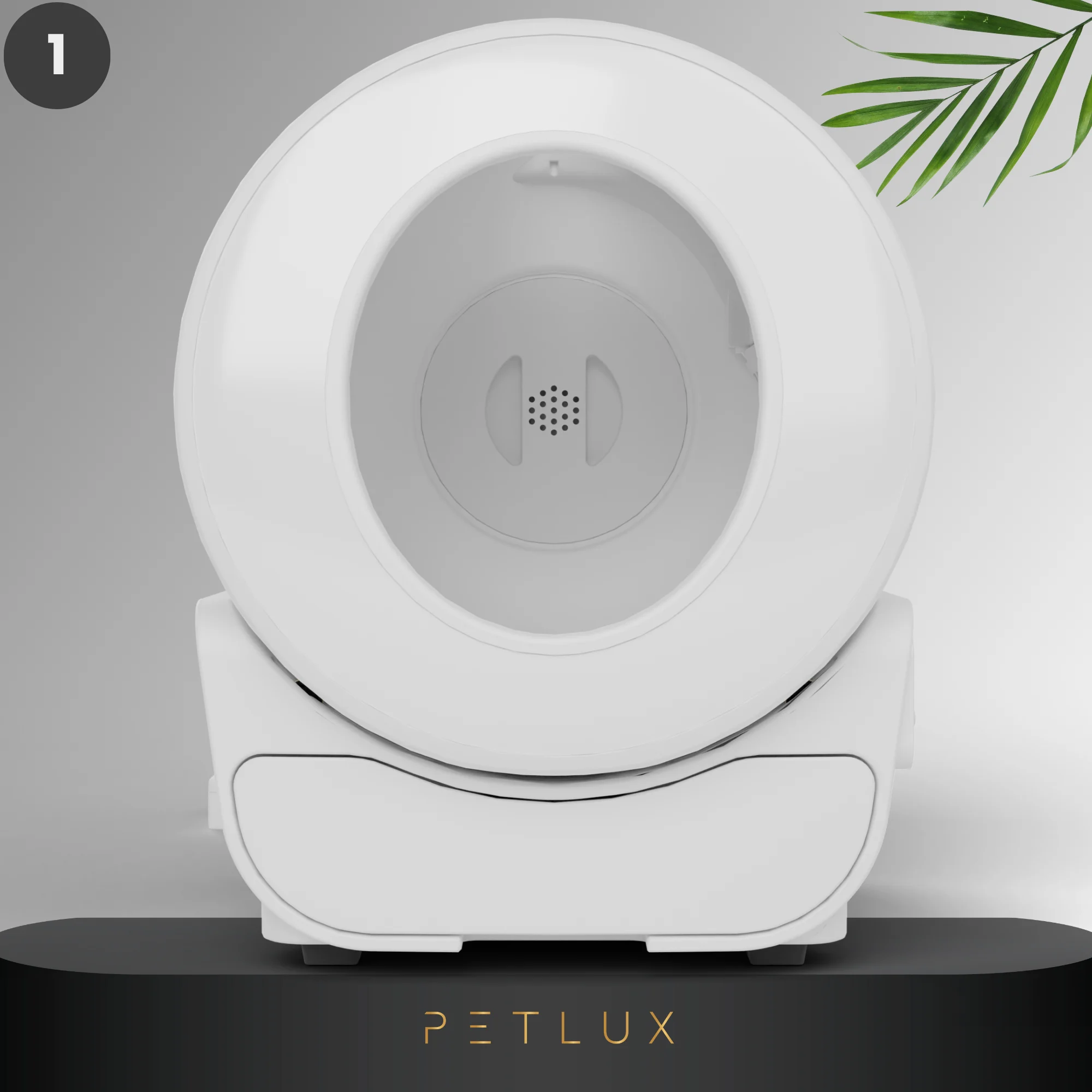 Lettiera automatica XXL con controllo tramite app, bianca – Petlux V3 XXL - immagine 3