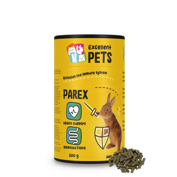 Mangime complementare in pellet per conigli, 200 g – Excellent Pets Rabbit Parex