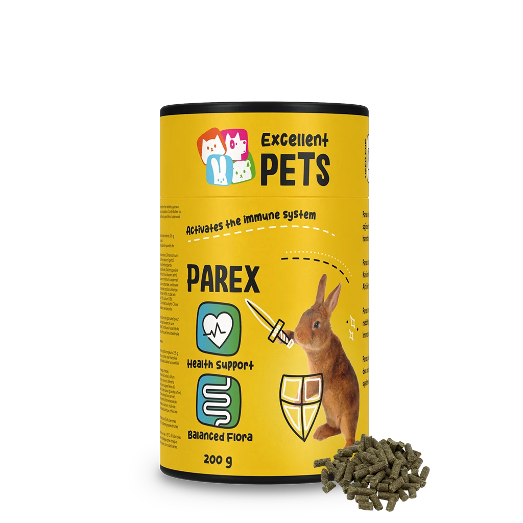 Mangime complementare in pellet per conigli, 200 g – Excellent Pets Rabbit Parex - immagine 1
