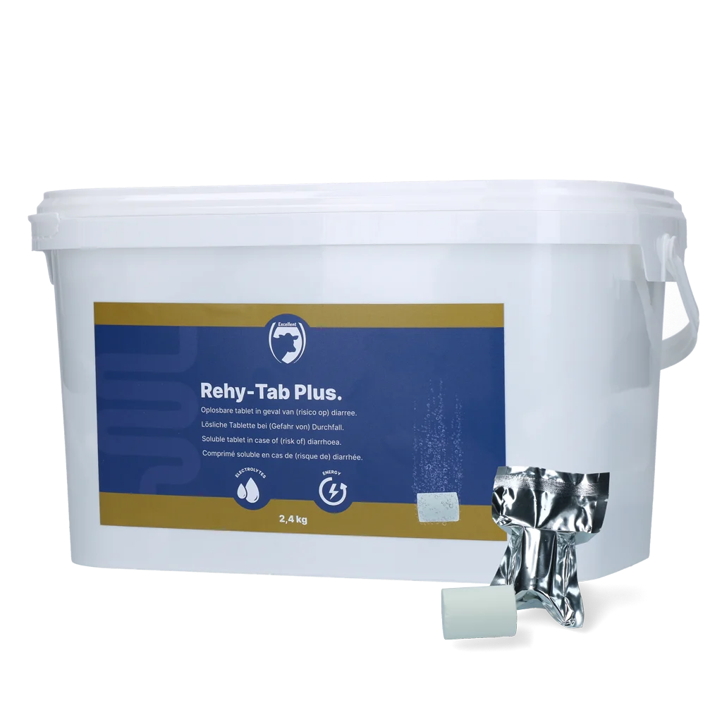Compresse effervescenti di elettroliti per puledri, 48 pezzi, 2,4 kg – Excellent Rehy-Tab Plus - immagine 1