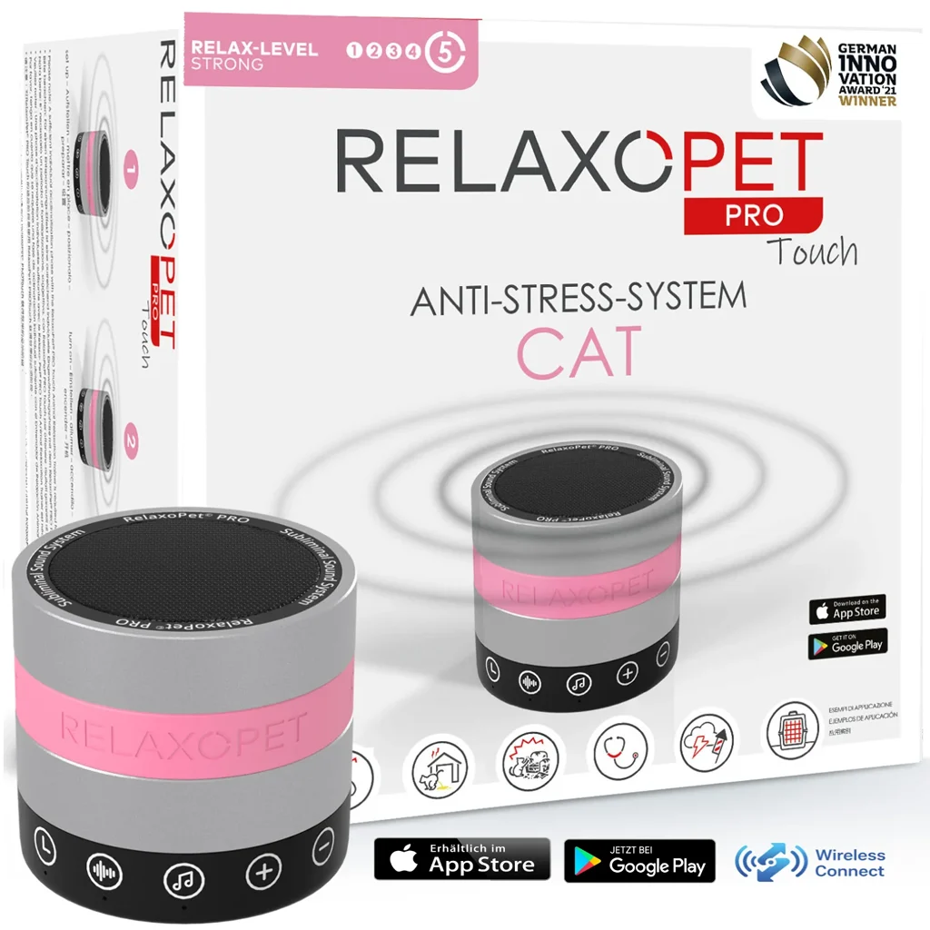 Dispositivo rilassante per gatti con frequenze sonore e Bluetooth – Relaxopet PRO Touch Kat - immagine 1