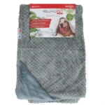 Coperta per cani in microplush, grigia, 65 x 95 cm – Relaxopet Cosy Multi-Plaid Original